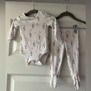 0-3 month Pars by Posh Peanut 0-3 month bamboo outfit